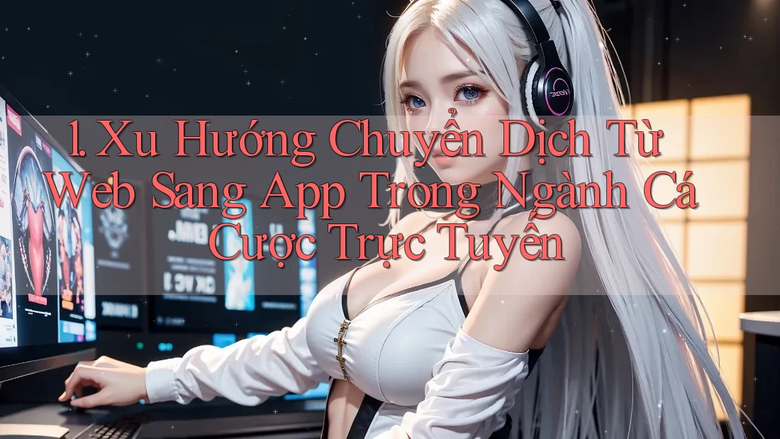 1. Xu Hướng Chuyển Dịch Từ Web Sang App Trong Ngành Cá Cược Trực Tuyến