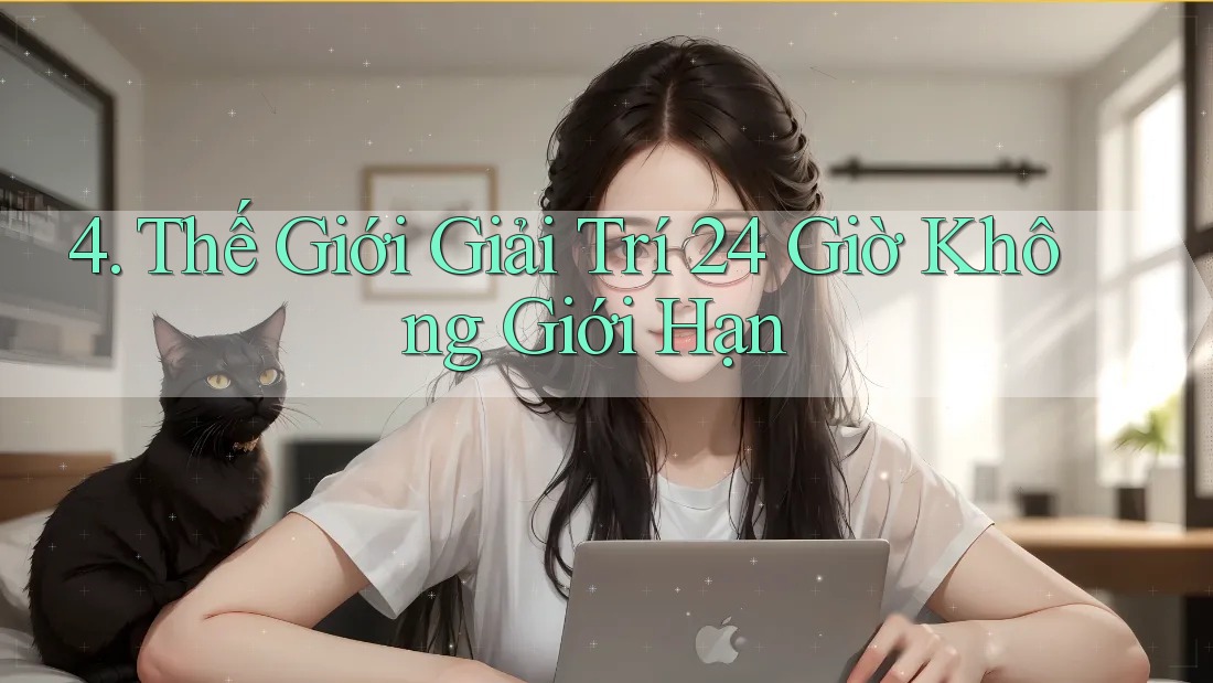 4. Thế Giới Giải Trí 24 Giờ Không Giới Hạn