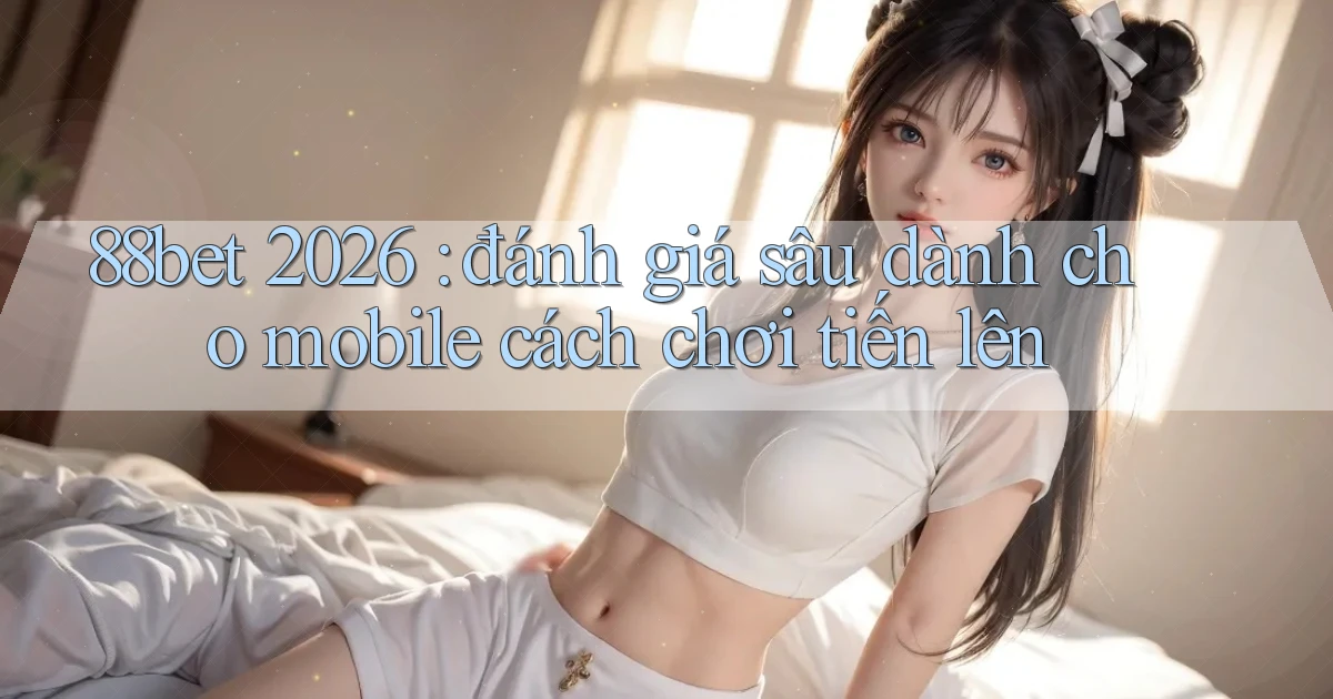 88bet 2026 đánh giá sâu dành cho mobile cách chơi tiến lên