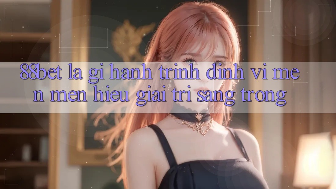 88bet Là Gì? Hành Trình Định Vị Mến mến Hiệu Giải Trí Sang trọng 88bet Là Gì? Hành Trình Định Vị Mến mến Hiệu Giải Trí Sang trọng