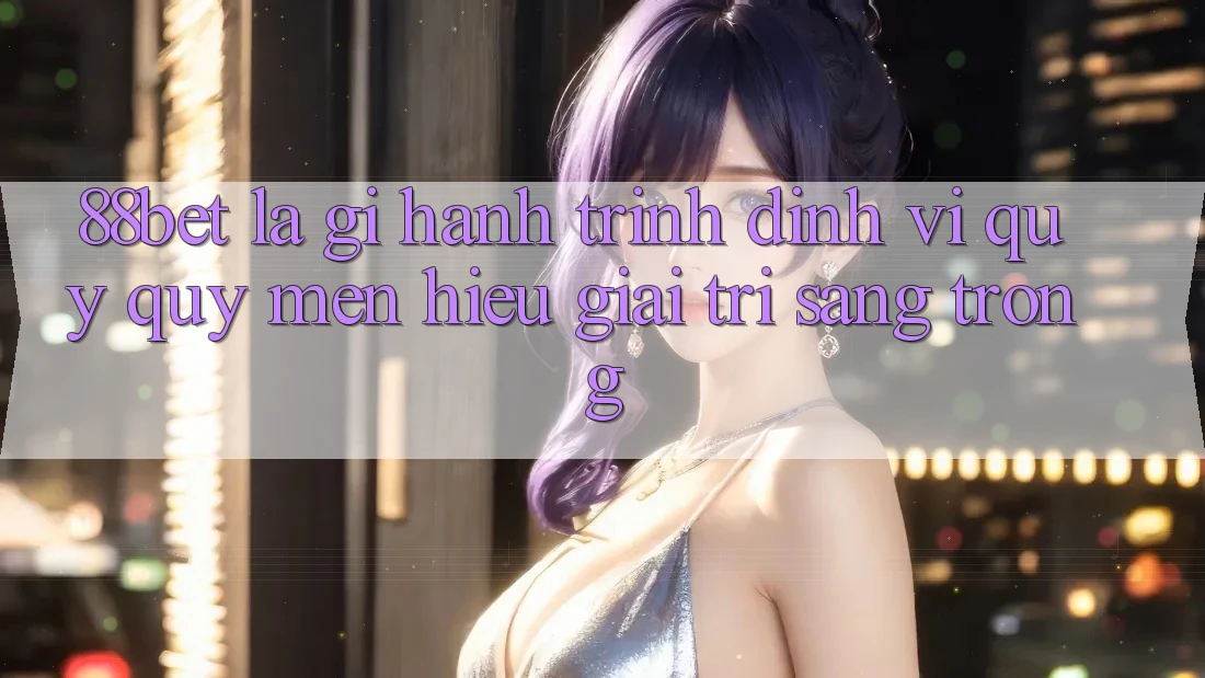 88bet Là Gì? Hành Trình Định Vị Quý quý mến Hiệu Giải Trí Sang trọng 88bet Là Gì? Hành Trình Định Vị Quý quý mến Hiệu Giải Trí Sang trọng