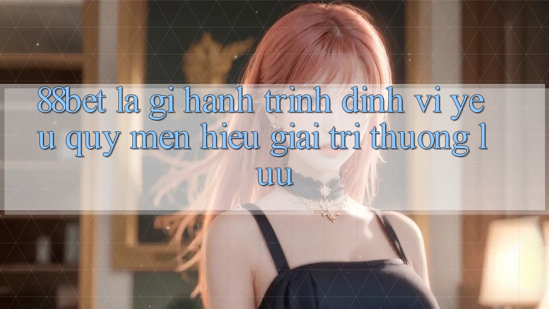 88bet Là Gì? Hành Trình Định Vị Yêu quý mến Hiệu Giải Trí Thượng lưu 88bet Là Gì? Hành Trình Định Vị Yêu quý mến Hiệu Giải Trí Thượng lưu