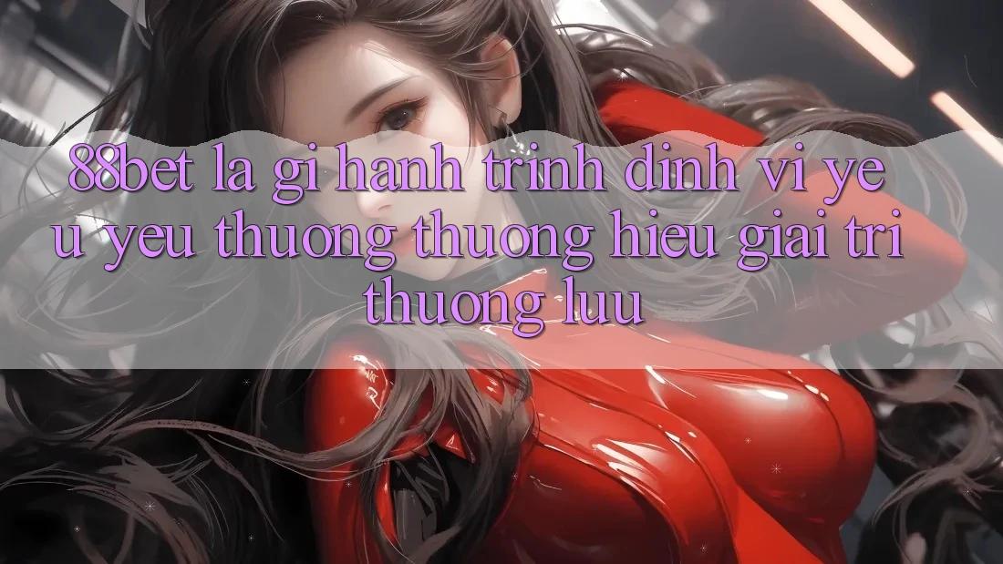 88bet Là Gì? Hành Trình Định Vị Yêu yêu thương thương Hiệu Giải Trí Thượng lưu 88bet Là Gì? Hành Trình Định Vị Yêu yêu thương thương Hiệu Giải Trí Thượng lưu