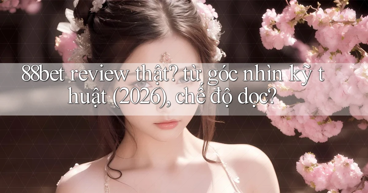 88bet review thật từ góc nhìn kỹ thuật (2026), chế độ dọc