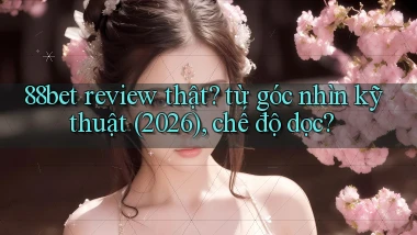 88bet review thật từ góc nhìn kỹ thuật (2026), chế độ dọc