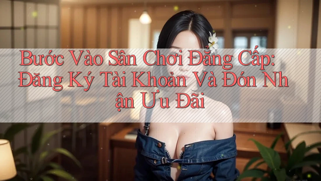 Bước Vào Sân Chơi Đẳng Cấp: Đăng Ký Tài Khoản Và Đón Nhận Ưu Đãi