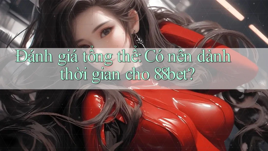 Đánh giá tổng thể: Có nên dành thời gian cho 88bet?