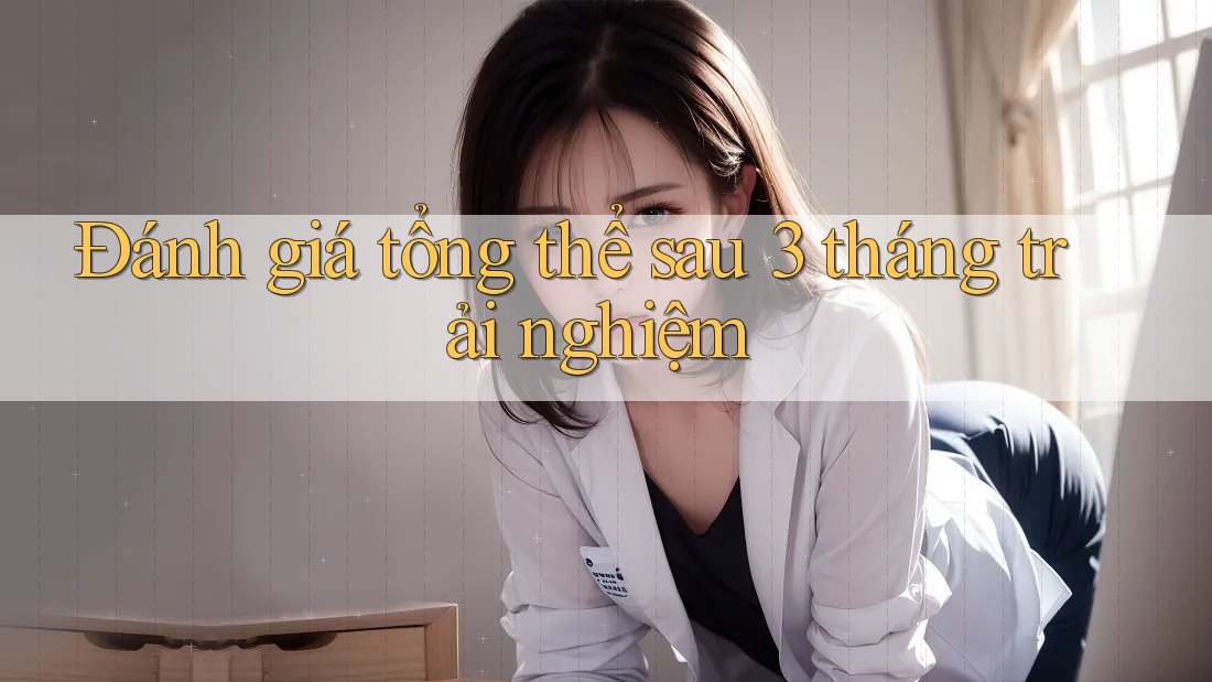 Đánh giá tổng thể sau 3 tháng trải nghiệm Đánh giá tổng thể sau 3 tháng trải nghiệm