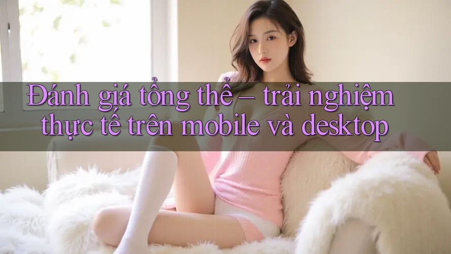Đánh giá tổng thể – trải nghiệm thực tế trên mobile và desktop Đánh giá tổng thể – trải nghiệm thực tế trên mobile và desktop