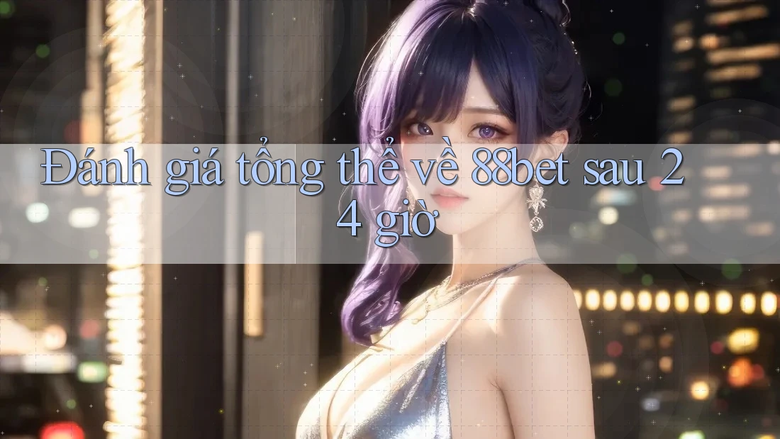 Đánh giá tổng thể về 88bet sau 24 giờ Đánh giá tổng thể về 88bet sau 24 giờ