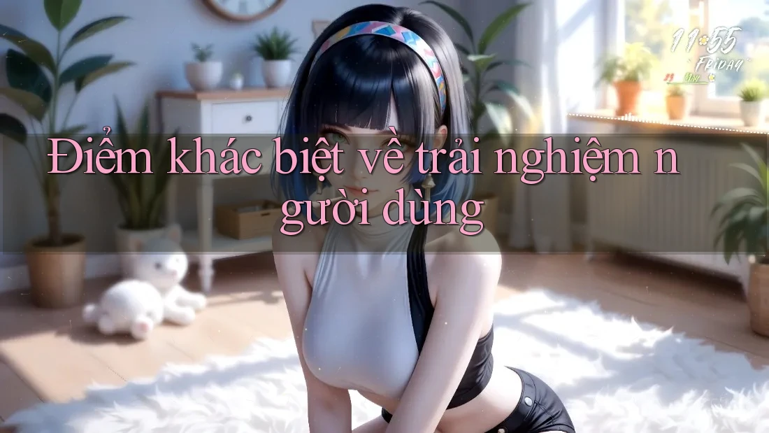 Điểm khác biệt về trải nghiệm người dùng Điểm khác biệt về trải nghiệm người dùng