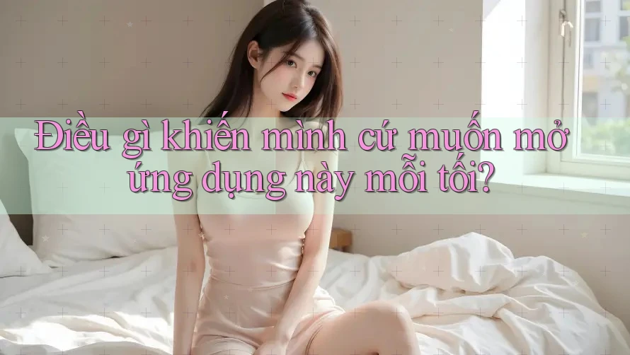 Điều gì khiến mình cứ muốn mở ứng dụng này mỗi tối?
