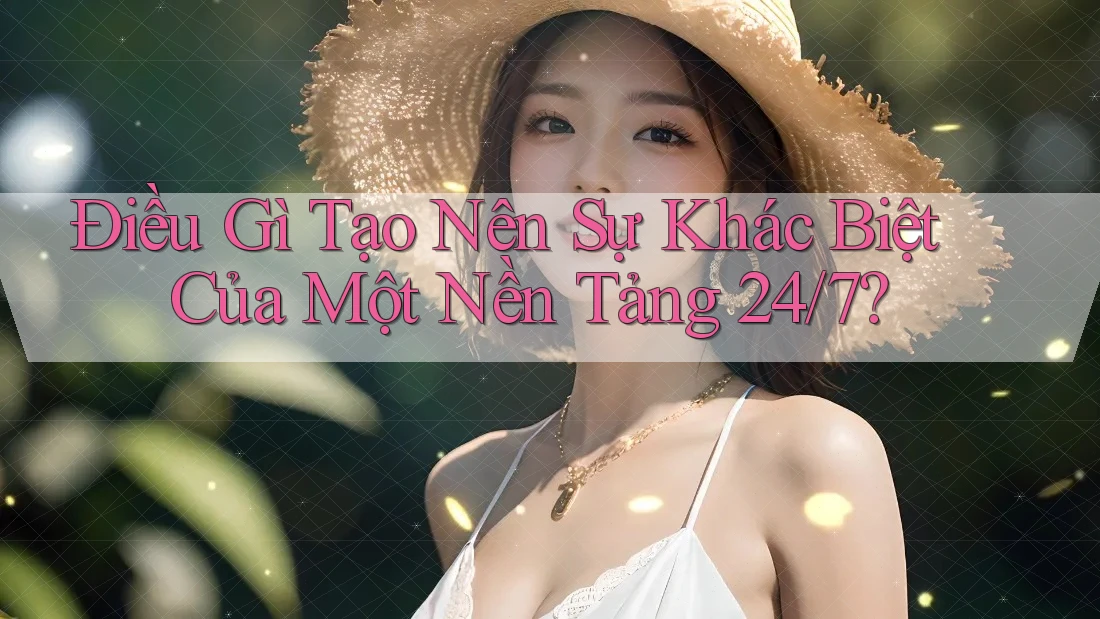 Điều Gì Tạo Nên Sự Khác Biệt Của Một Nền Tảng 24/7? Điều Gì Tạo Nên Sự Khác Biệt Của Một Nền Tảng 24/7?