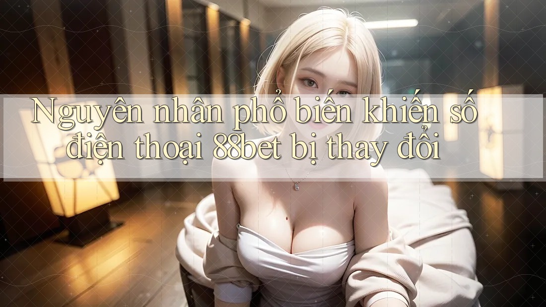 Nguyên nhân phổ biến khiến số điện thoại 88bet bị thay đổi