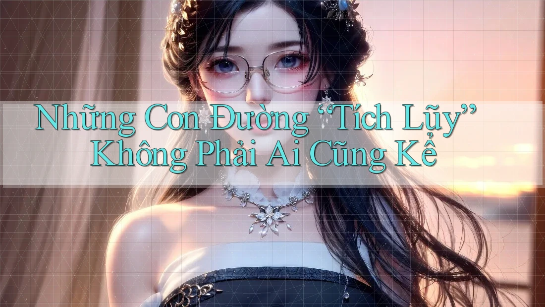 Những Con Đường “Tích Lũy” Không Phải Ai Cũng Kể Những Con Đường “Tích Lũy” Không Phải Ai Cũng Kể