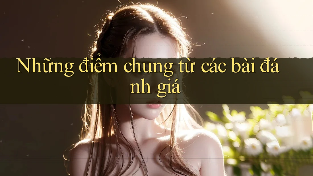 Những điểm chung từ các bài đánh giá Những điểm chung từ các bài đánh giá