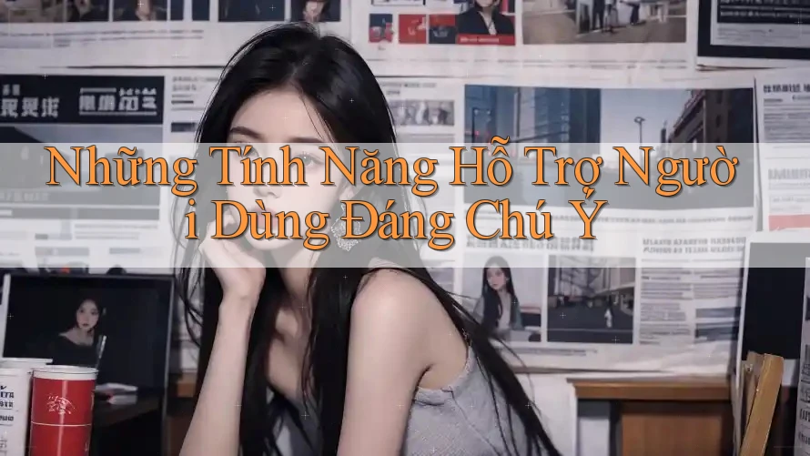 Những Tính Năng Hỗ Trợ Người Dùng Đáng Chú Ý Những Tính Năng Hỗ Trợ Người Dùng Đáng Chú Ý