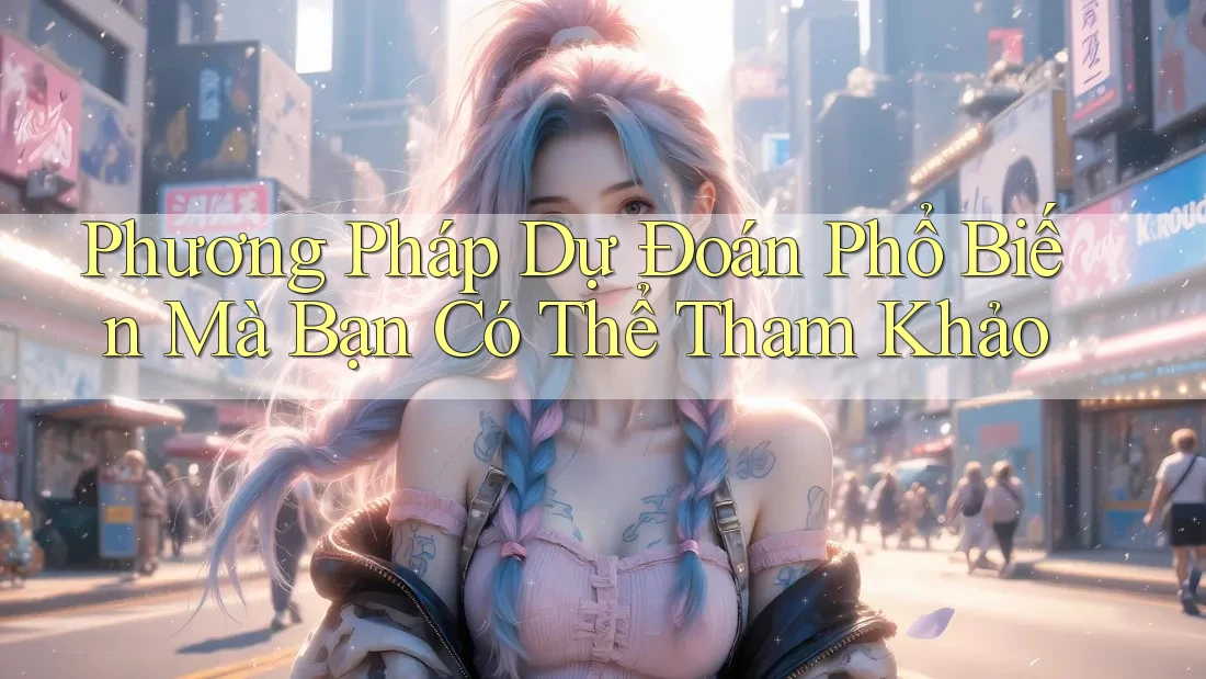 Phương Pháp Dự Đoán Phổ Biến Mà Bạn Có Thể Tham Khảo Phương Pháp Dự Đoán Phổ Biến Mà Bạn Có Thể Tham Khảo