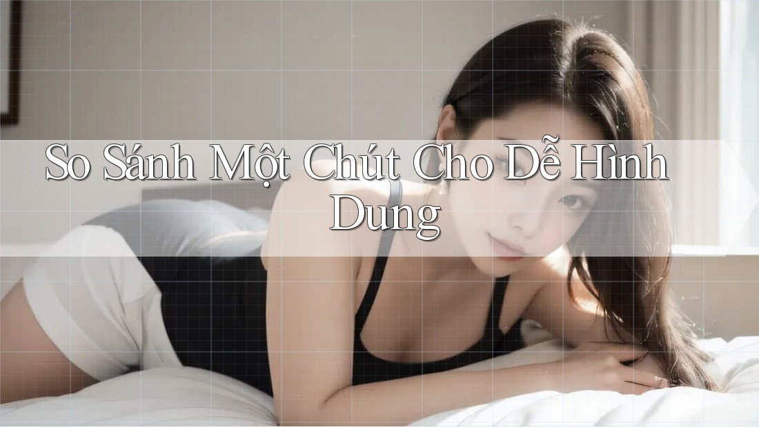 So sánh một chút cho dễ hình dung So sánh một chút cho dễ hình dung