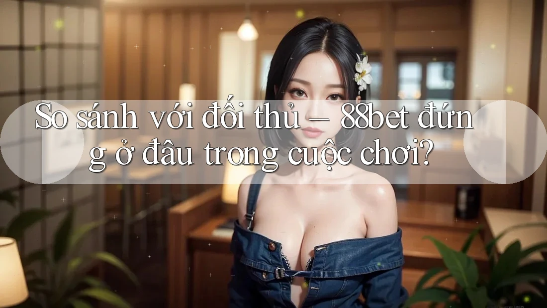 So sánh với đối thủ – 88bet đứng ở đâu trong cuộc chơi? So sánh với đối thủ – 88bet đứng ở đâu trong cuộc chơi?