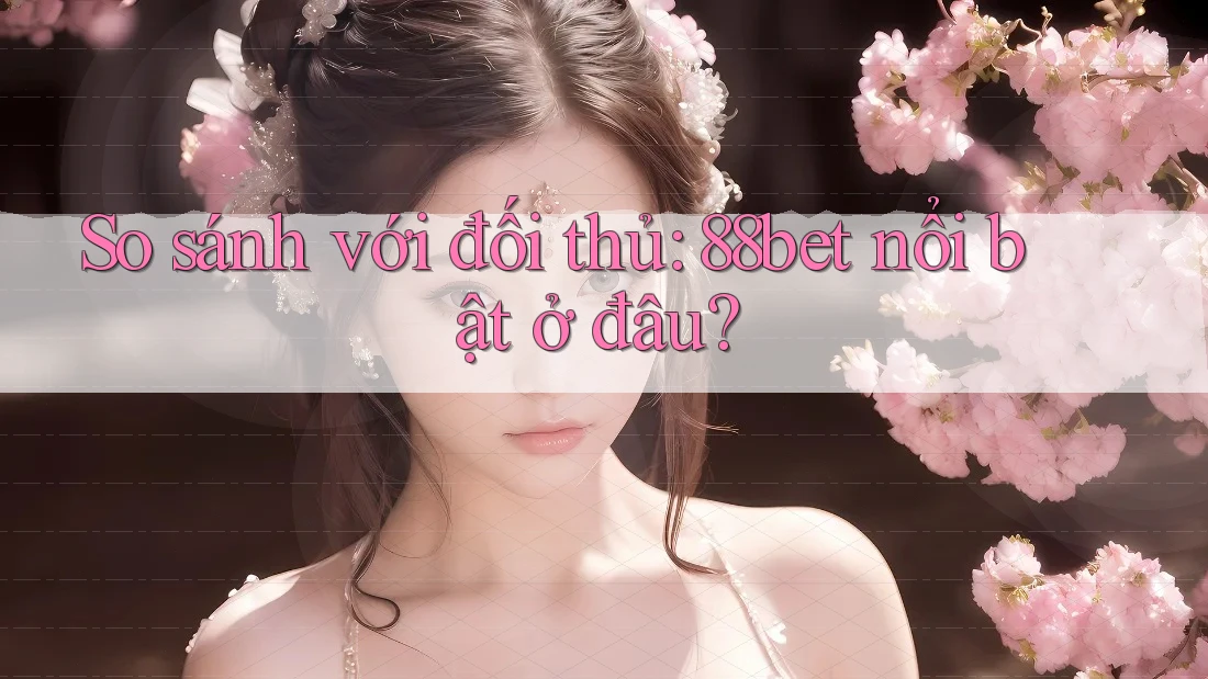 So sánh với đối thủ: 88bet nổi bật ở đâu?
