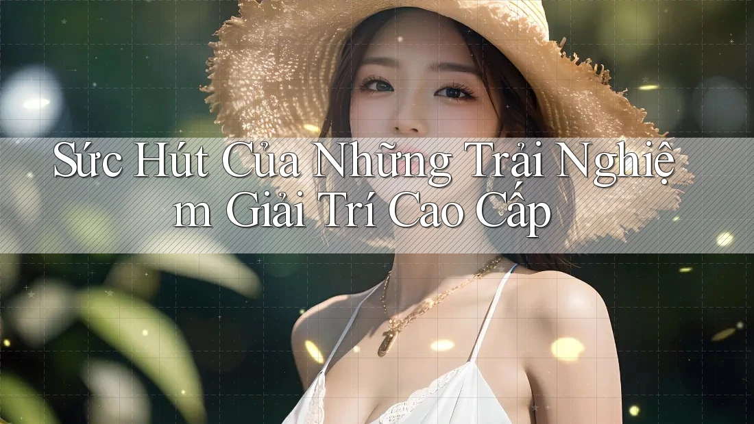 Sức Hút Của Những Trải Nghiệm Giải Trí Cao Cấp Sức Hút Của Những Trải Nghiệm Giải Trí Cao Cấp