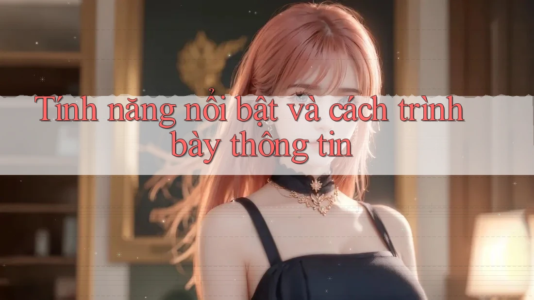 Tính năng nổi bật và cách trình bày thông tin Tính năng nổi bật và cách trình bày thông tin