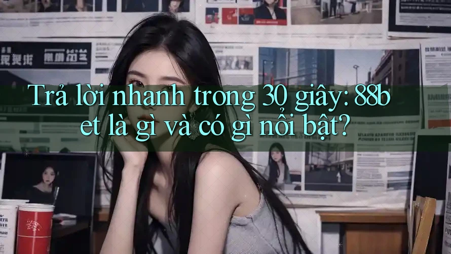 Trả lời nhanh trong 30 giây: 88bet là gì và có gì nổi bật? Trả lời nhanh trong 30 giây: 88bet là gì và có gì nổi bật?