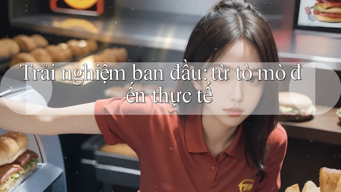 Trải nghiệm ban đầu: từ tò mò đến thực tế Trải nghiệm ban đầu: từ tò mò đến thực tế