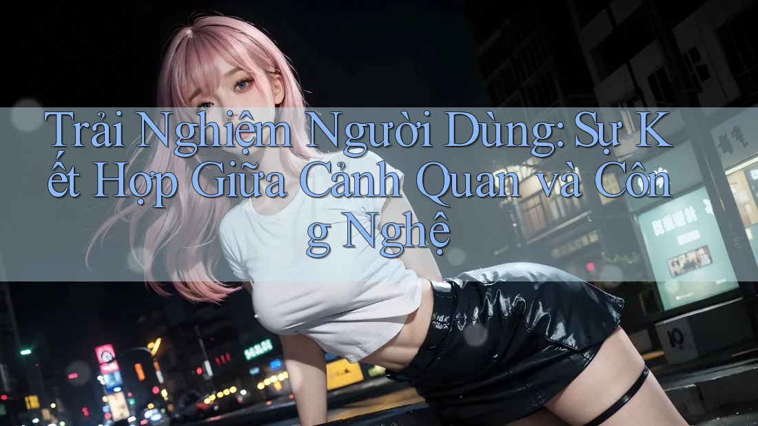 Trải Nghiệm Người Dùng: Sự Kết Hợp Giữa Cảnh Quan và Công Nghệ