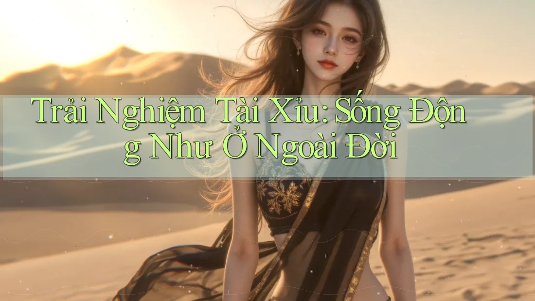 Trải Nghiệm Tài Xỉu: Sống Động Như Ở Ngoài Đời