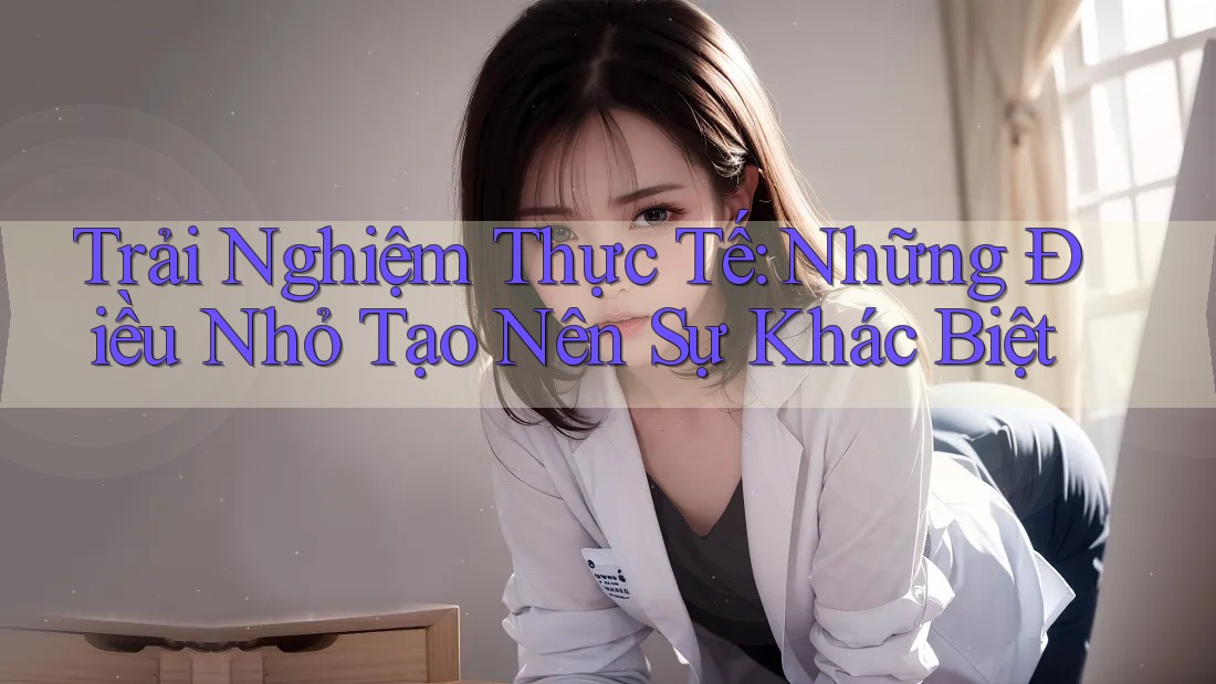 Trải Nghiệm Thực Tế: Những Điều Nhỏ Tạo Nên Sự Khác Biệt Trải Nghiệm Thực Tế: Những Điều Nhỏ Tạo Nên Sự Khác Biệt