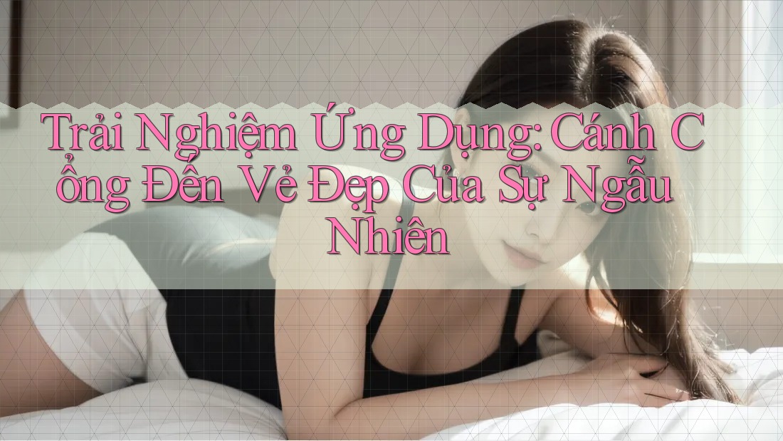 Trải Nghiệm Ứng Dụng: Cánh Cổng Đến Vẻ Đẹp Của Sự Ngẫu Nhiên Trải Nghiệm Ứng Dụng: Cánh Cổng Đến Vẻ Đẹp Của Sự Ngẫu Nhiên