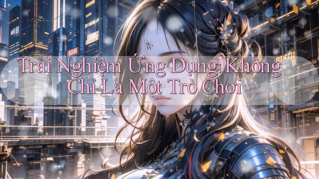 Trải Nghiệm Ứng Dụng: Không Chỉ Là Một Trò Chơi