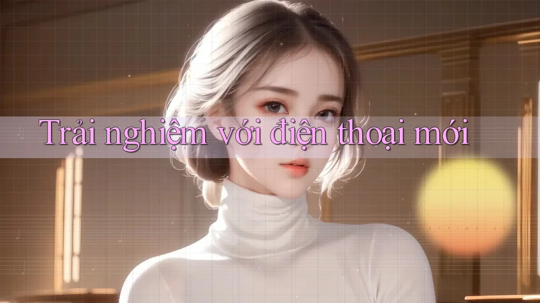 Trải nghiệm với điện thoại mới