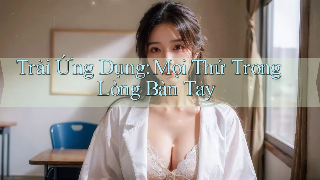 Trải Ứng Dụng: Mọi Thứ Trong Lòng Bàn Tay Trải Ứng Dụng: Mọi Thứ Trong Lòng Bàn Tay