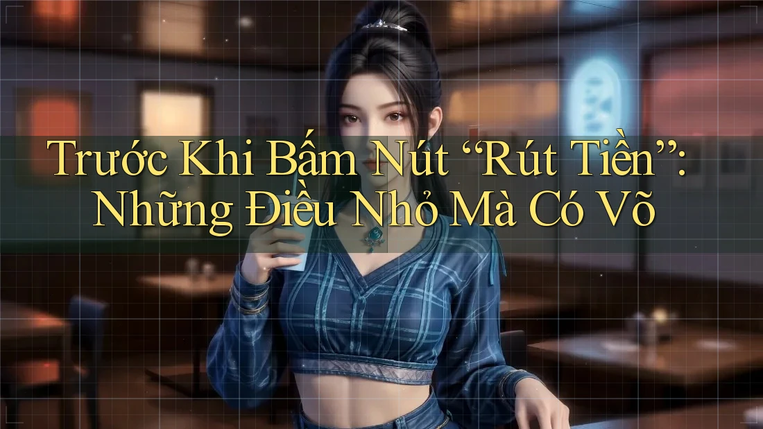 Trước Khi Bấm Nút “Rút Tiền”: Những Điều Nhỏ Mà Có Võ Trước Khi Bấm Nút “Rút Tiền”: Những Điều Nhỏ Mà Có Võ