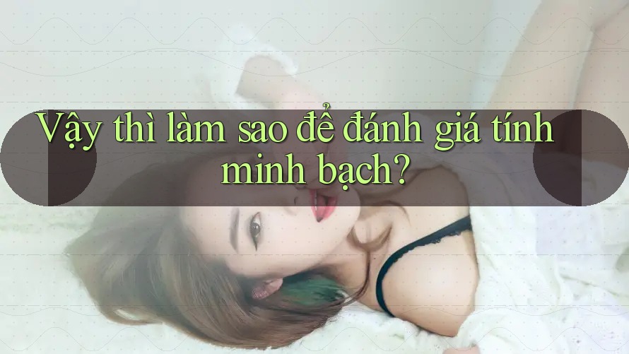 Vậy thì làm sao để đánh giá tính minh bạch? Vậy thì làm sao để đánh giá tính minh bạch?