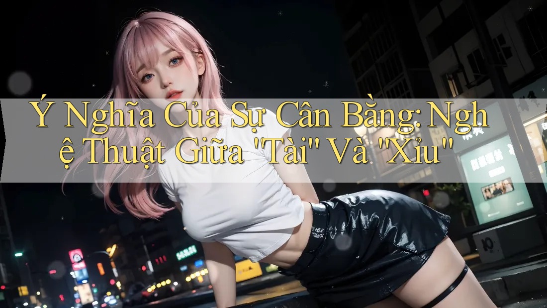Ý Nghĩa Của Sự Cân Bằng: Nghệ Thuật Giữa “Tài” Và “Xỉu” Ý Nghĩa Của Sự Cân Bằng: Nghệ Thuật Giữa “Tài” Và “Xỉu”